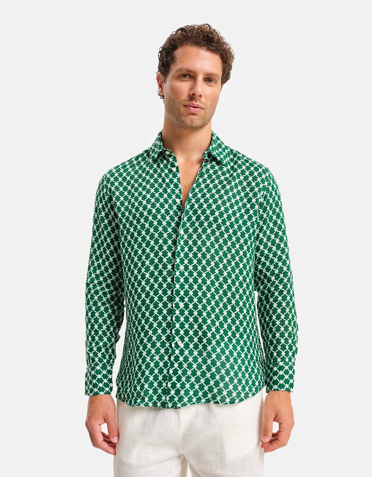 Cetara linen shirt