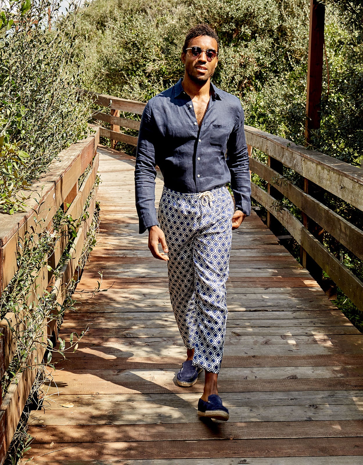 Pants Marsala Linen