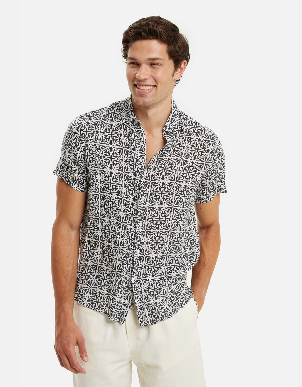 Grotta Azzurra Linen shirt