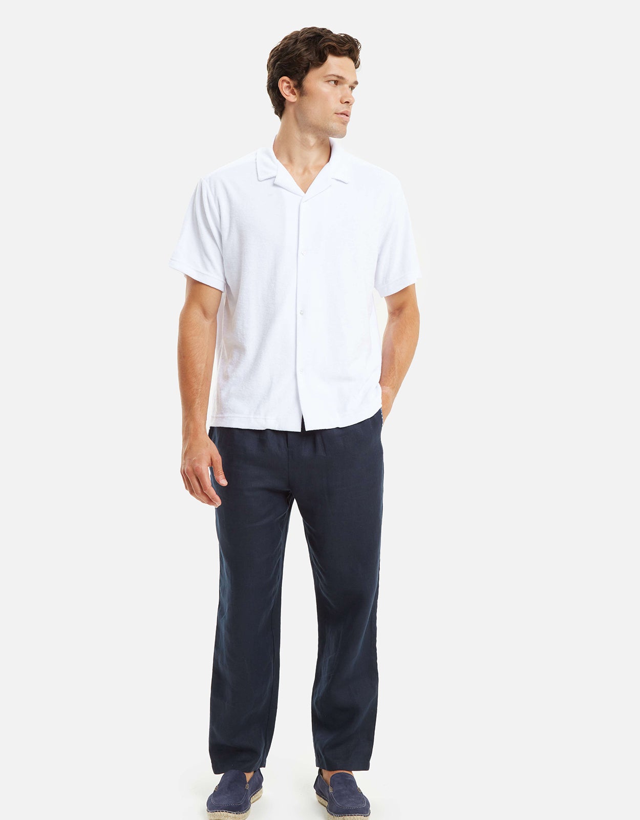 Marzamemi Terry Bowling Shirt