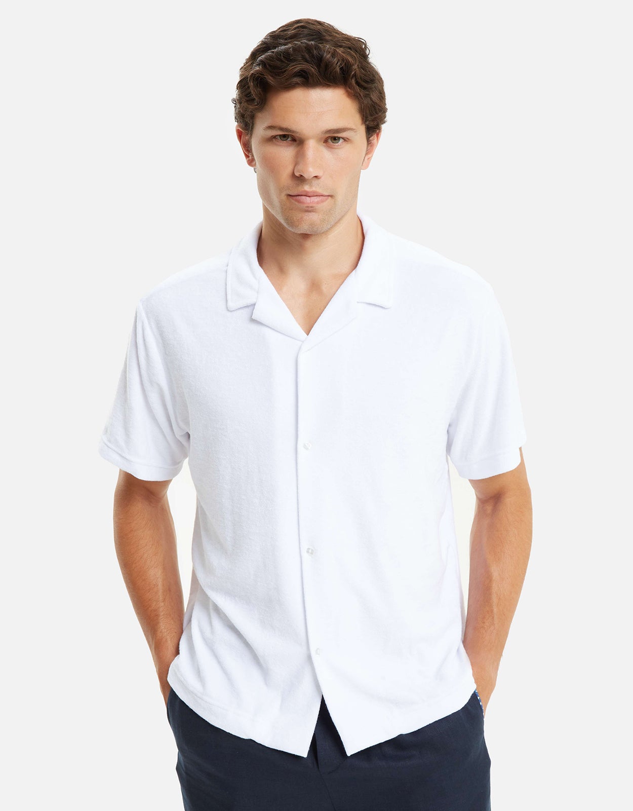 Marzamemi Terry Bowling Shirt