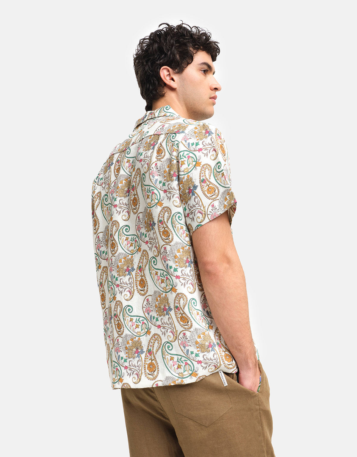 Camicia Bowling Casablanca Lino