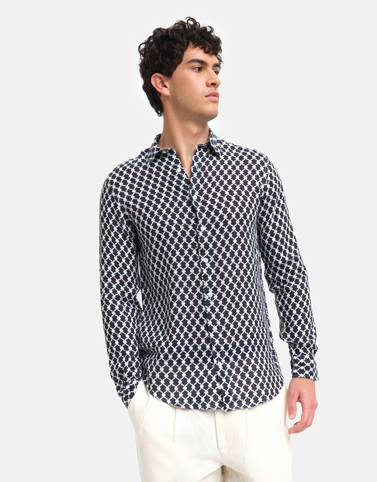 Cetara linen shirt