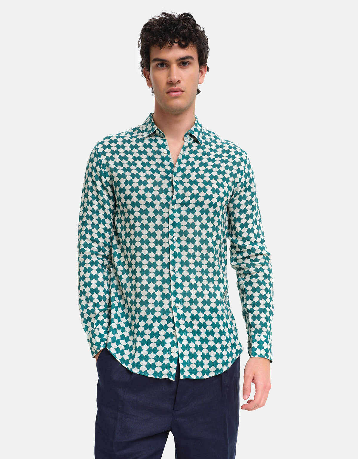 Camicia Soffi Lino Slim Fit