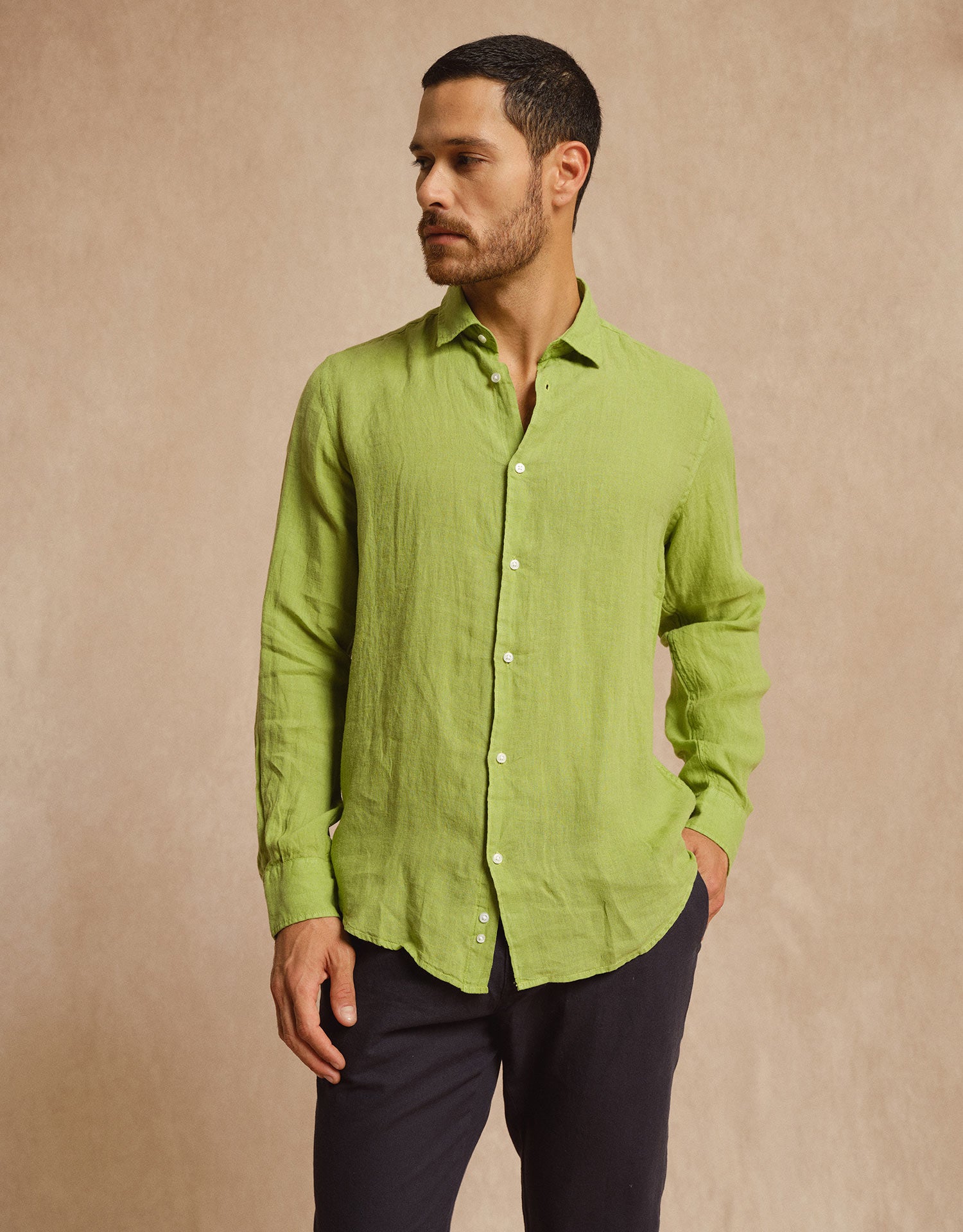 Macchia Linen Shirt