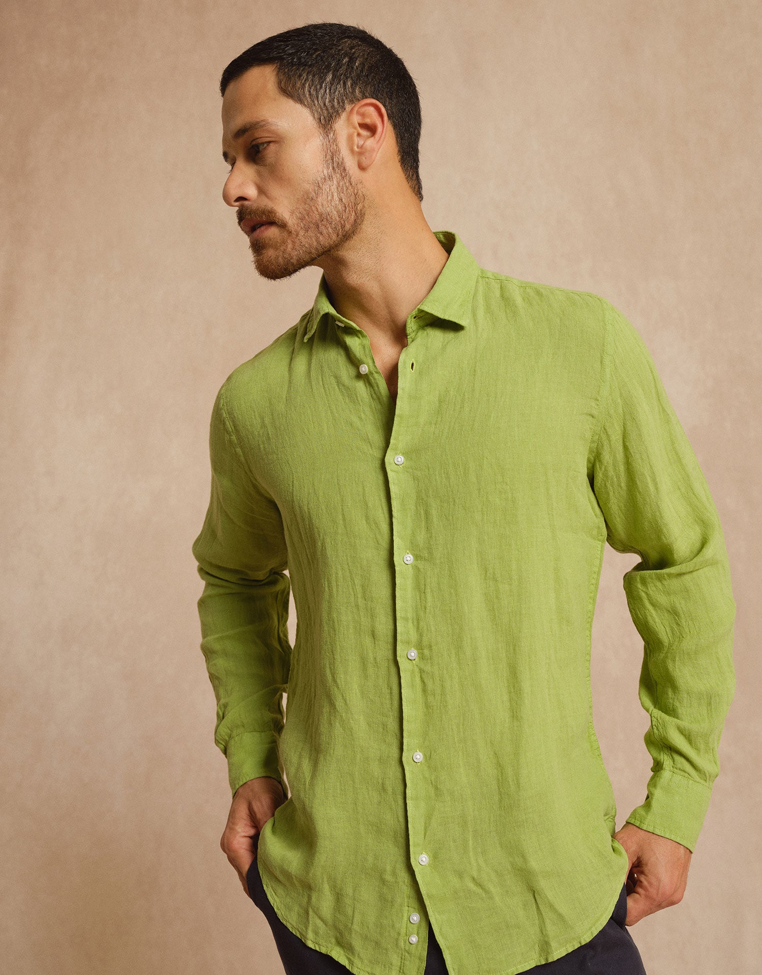 Macchia Linen Shirt