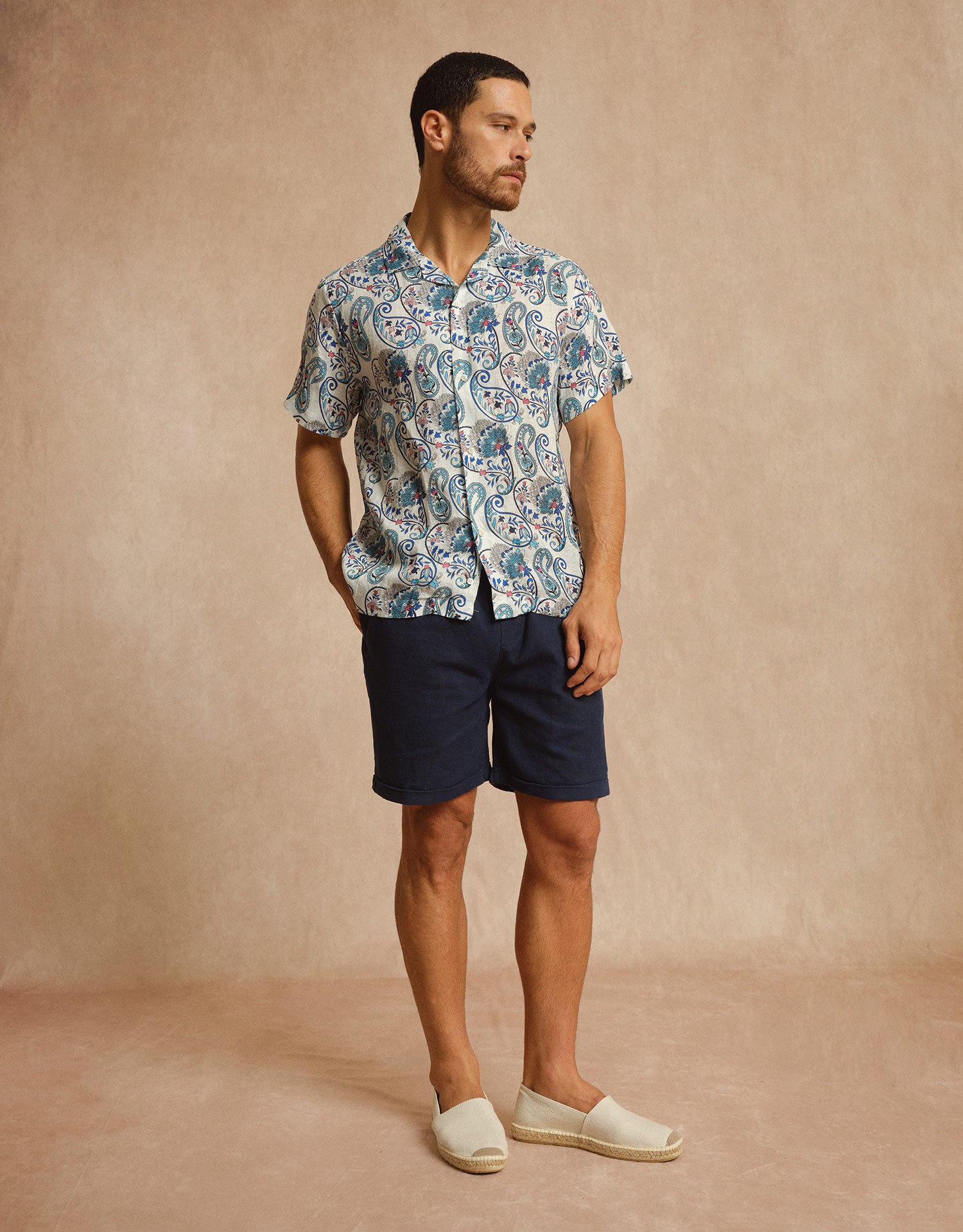 Bowling Casablanca Linen Shirt