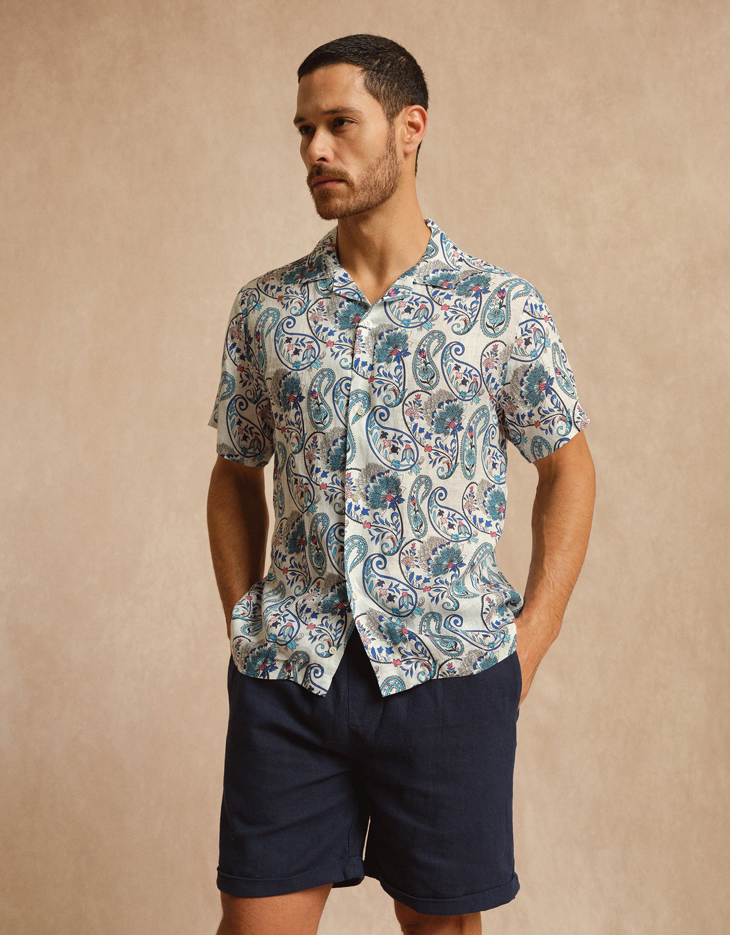 Bowling Casablanca Linen Shirt