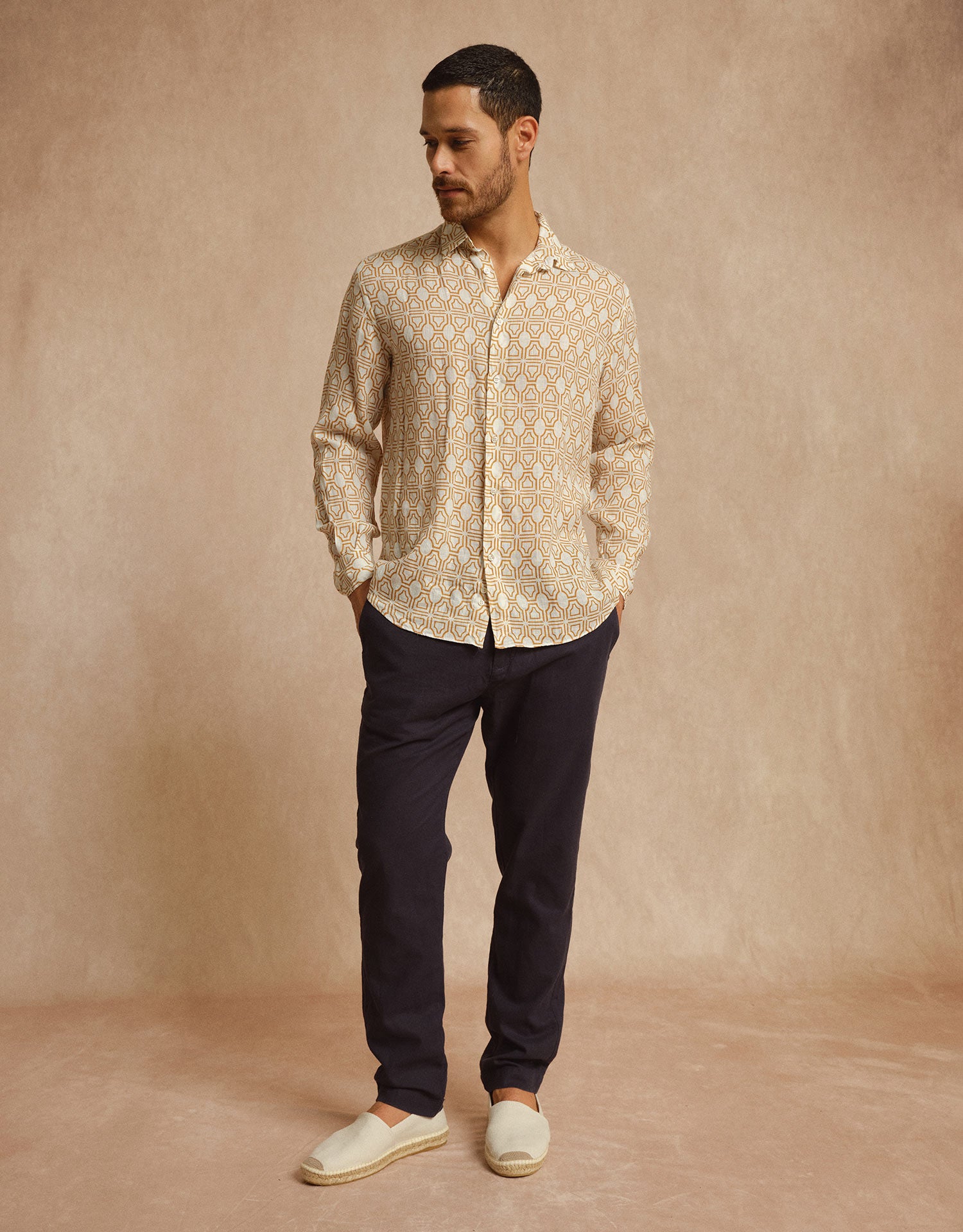 Camicia Solanas Lino