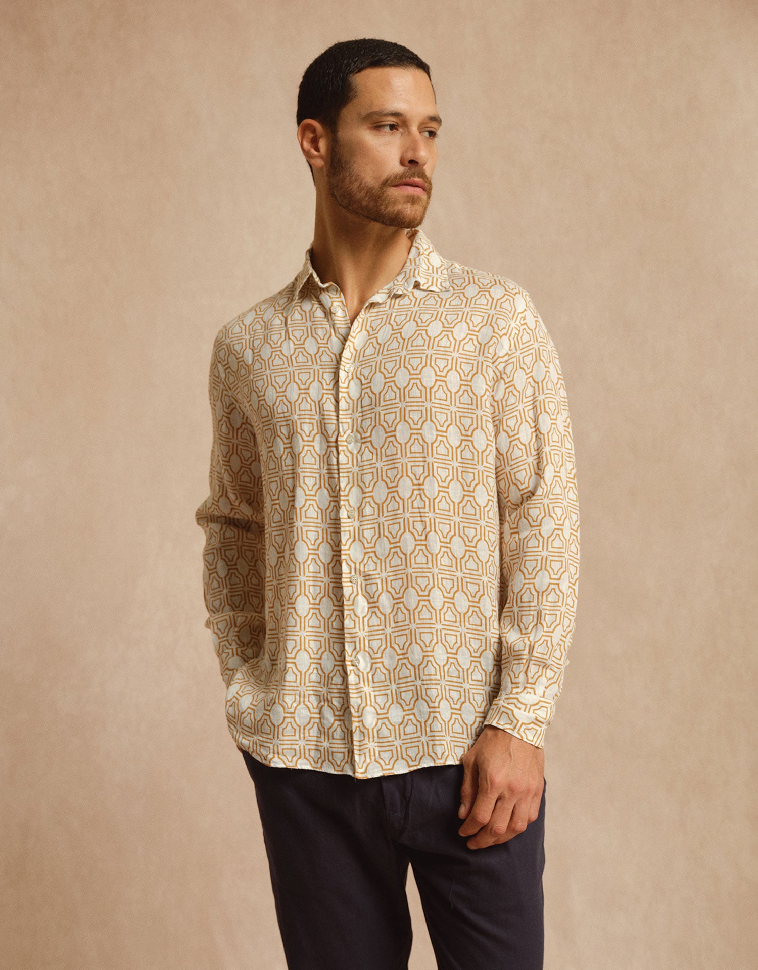 Camicia Solanas Lino