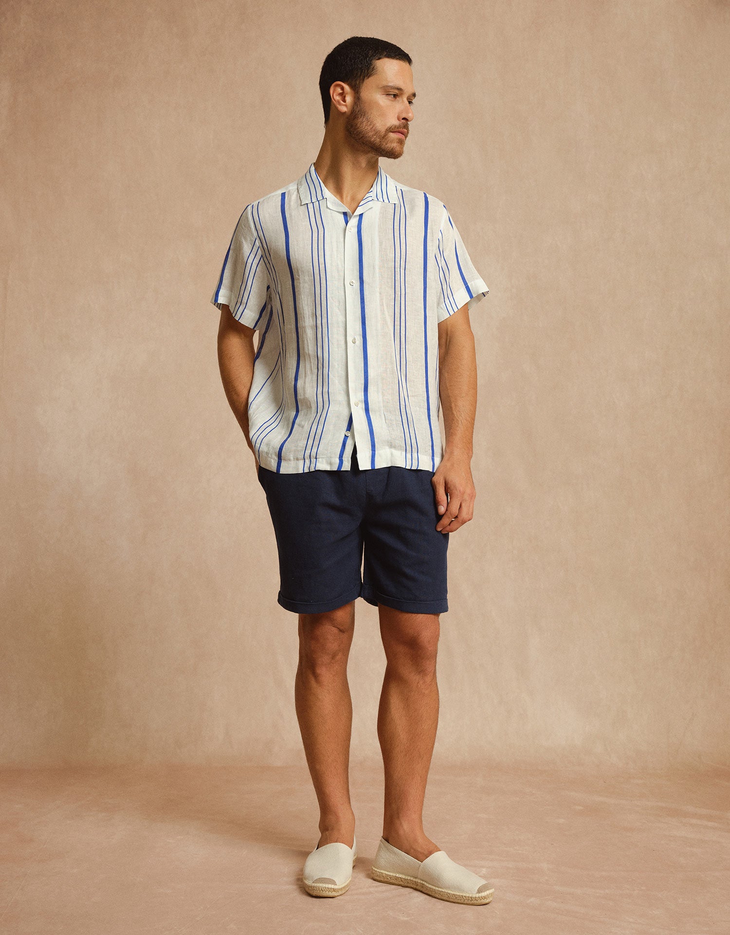 Camicia Bowling La Greca Lino