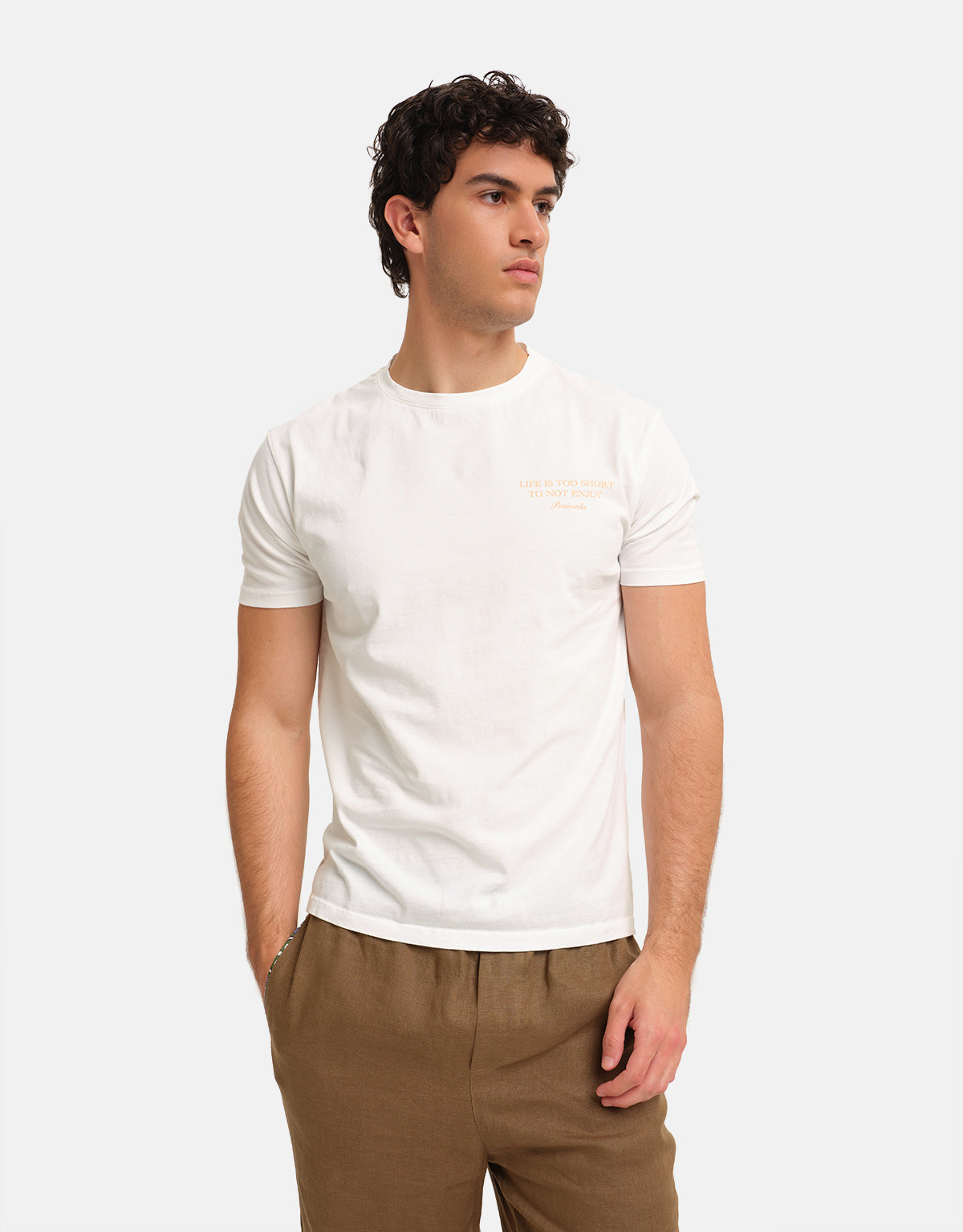 Enjoy Cotton Print T-Shirt