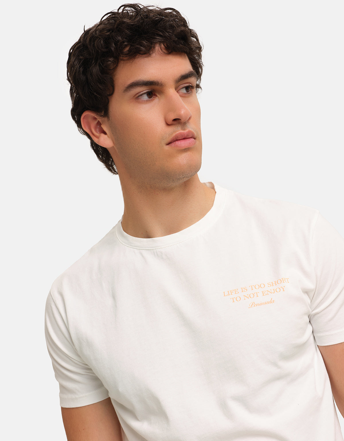 Enjoy Cotton Print T-Shirt