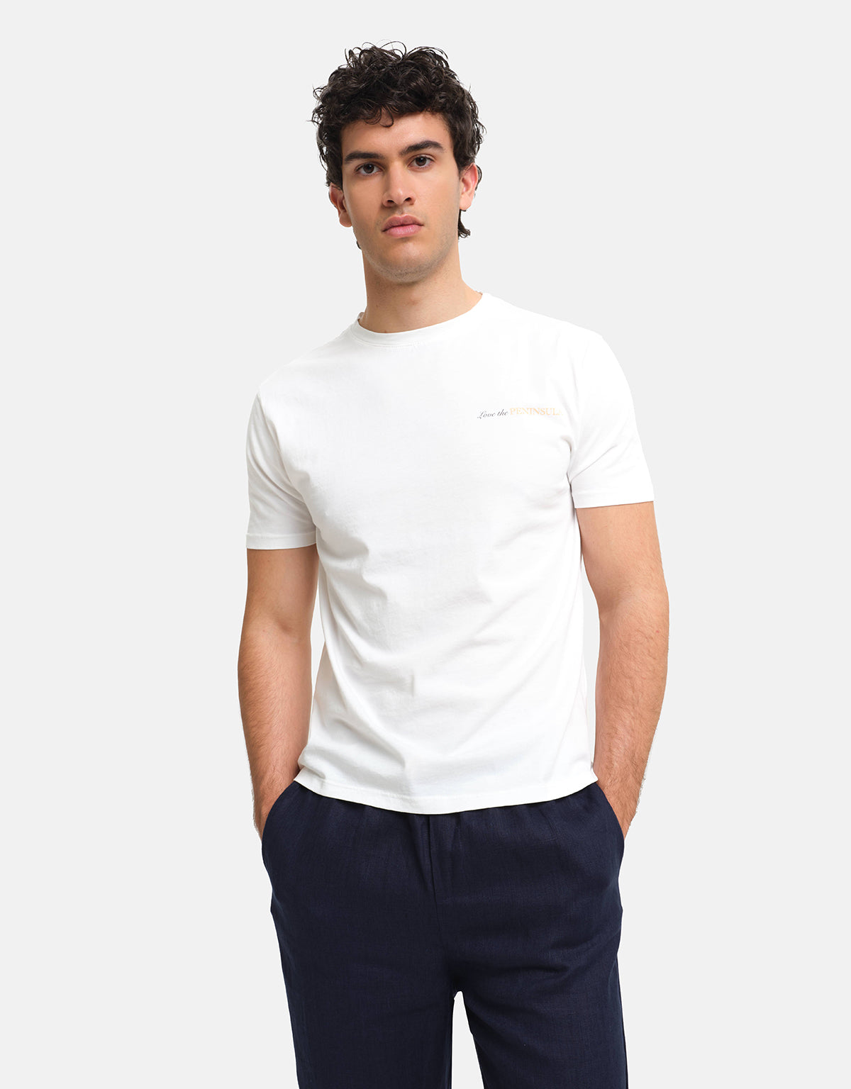 Love Cotton Print T-Shirt
