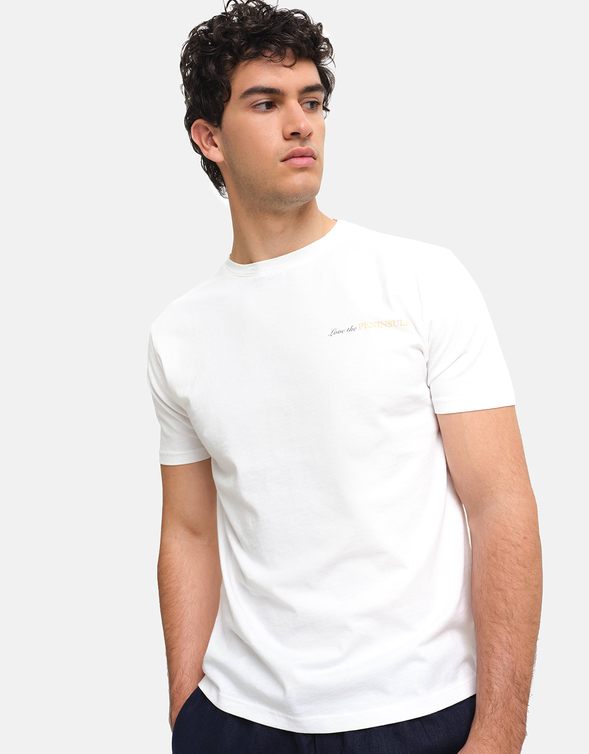 Love Cotton Print T-Shirt