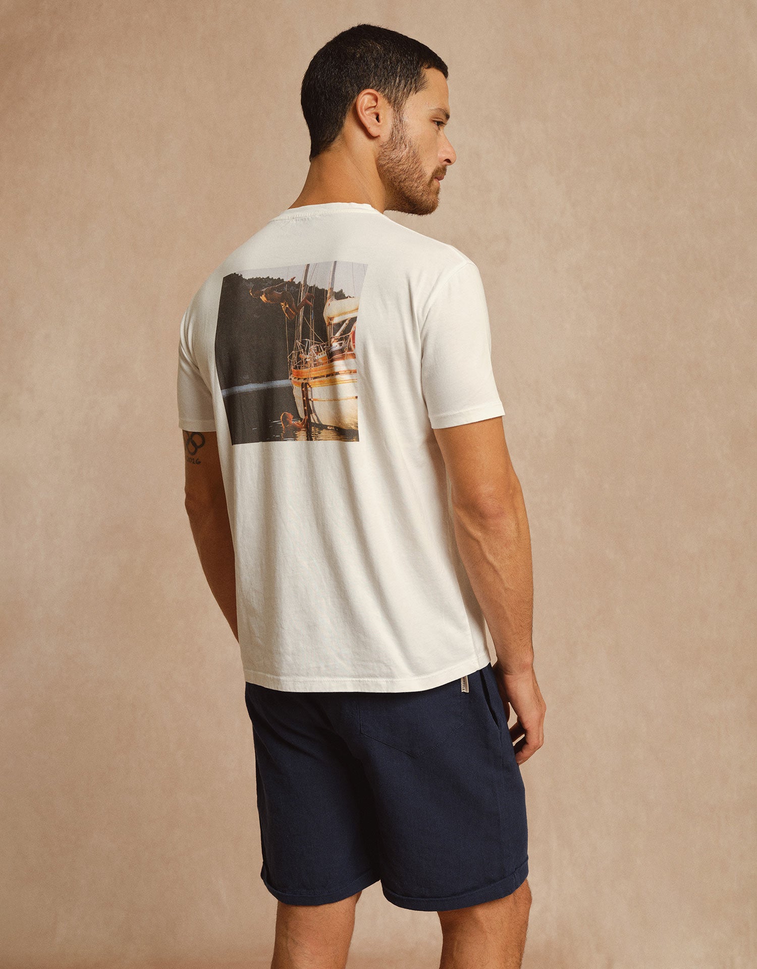 T-Shirt Stampa Enjoy Cotone