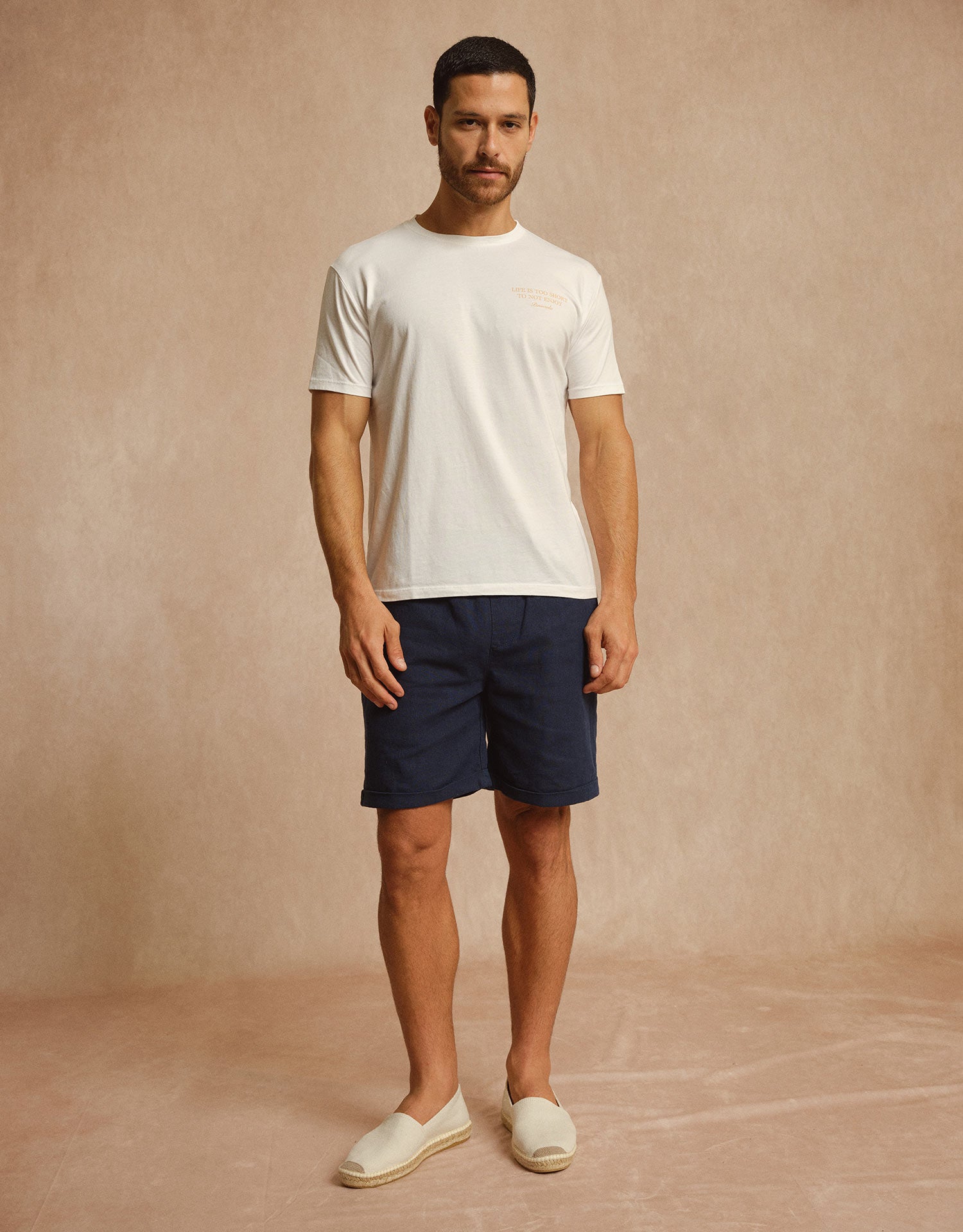 T-Shirt Stampa Enjoy Cotone