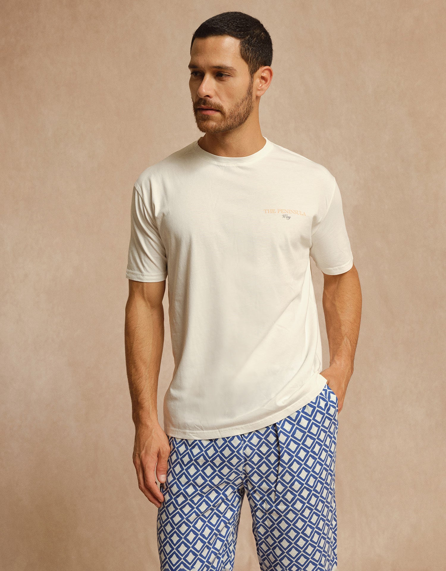 Way Cotton Print T-Shirt