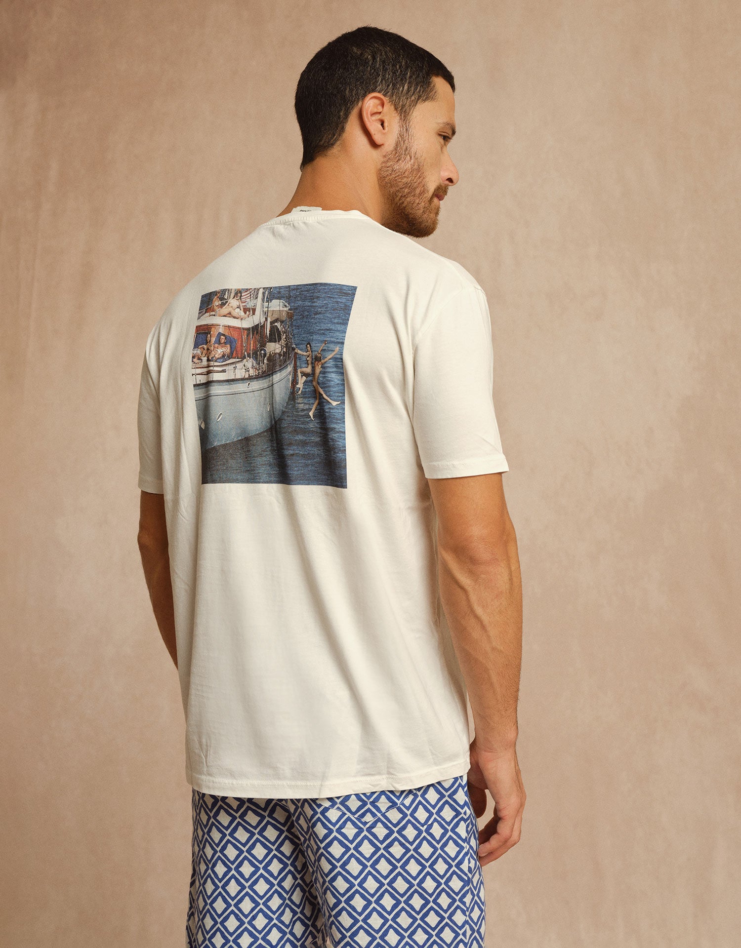 Way Cotton Print T-Shirt