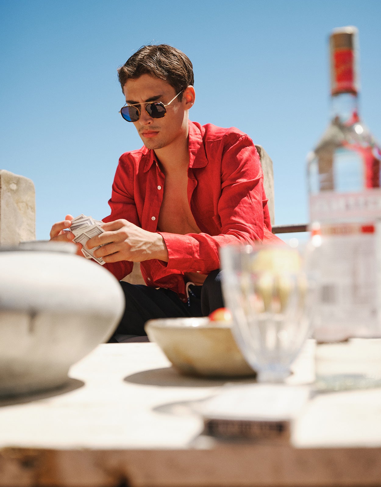 Capri Linen shirt