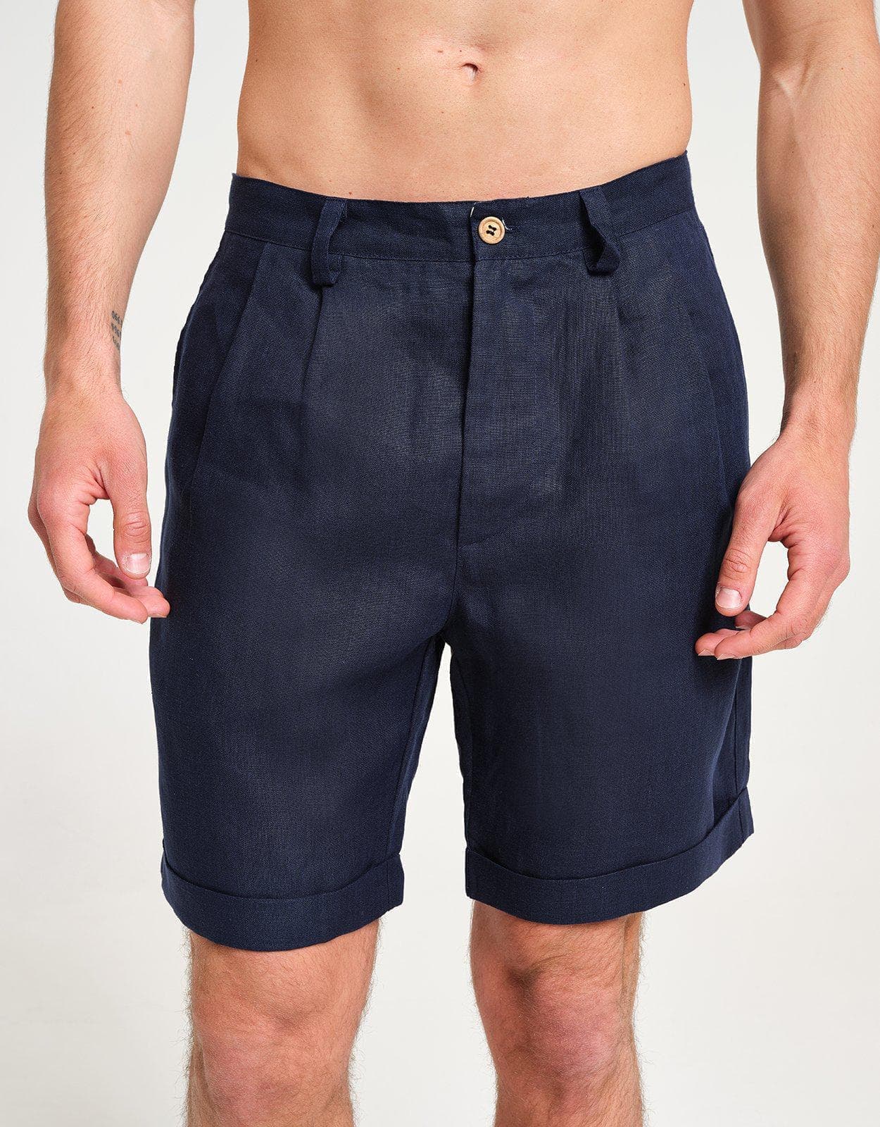 Stromboli Linen Bermuda