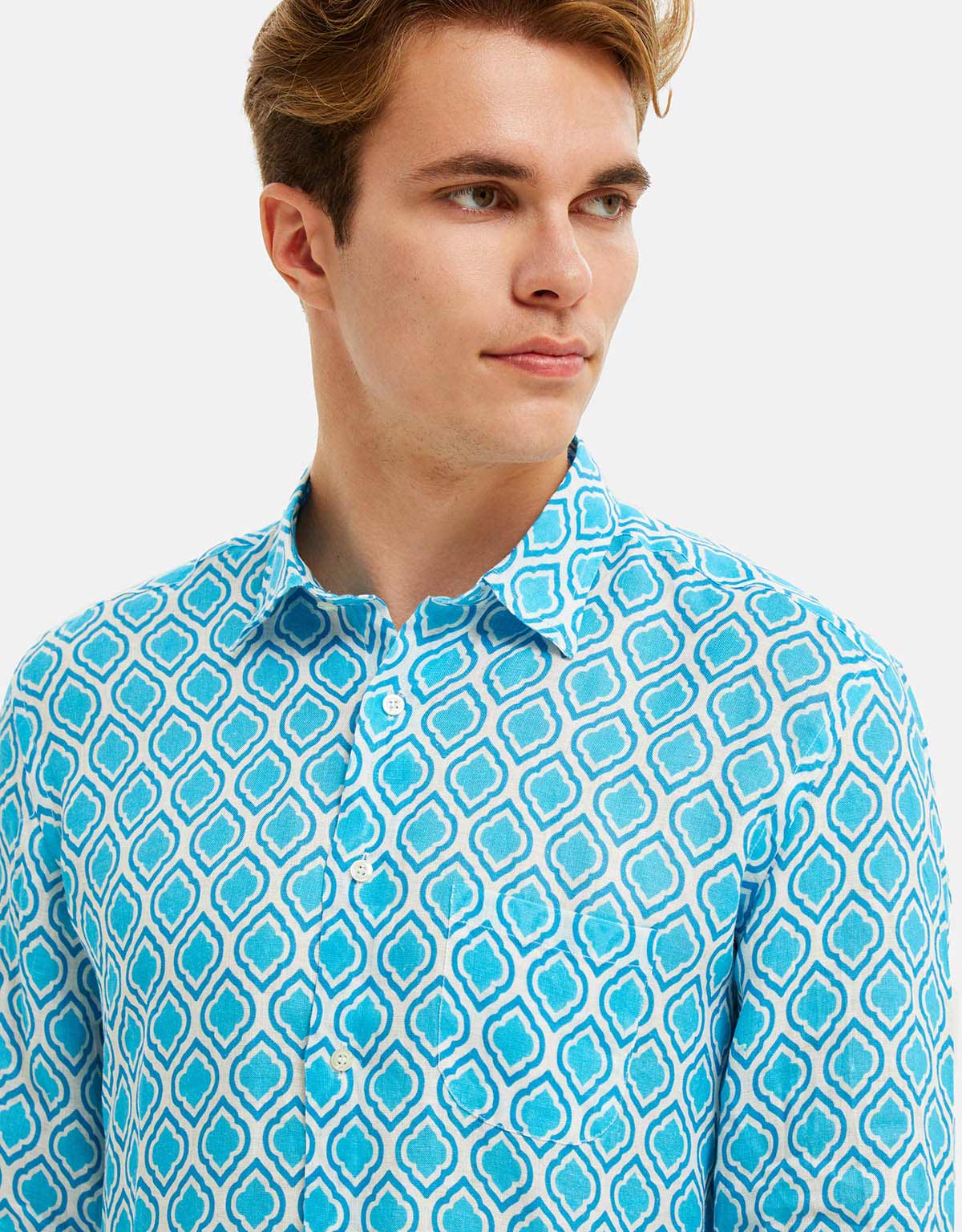Marsala Linen Shirt