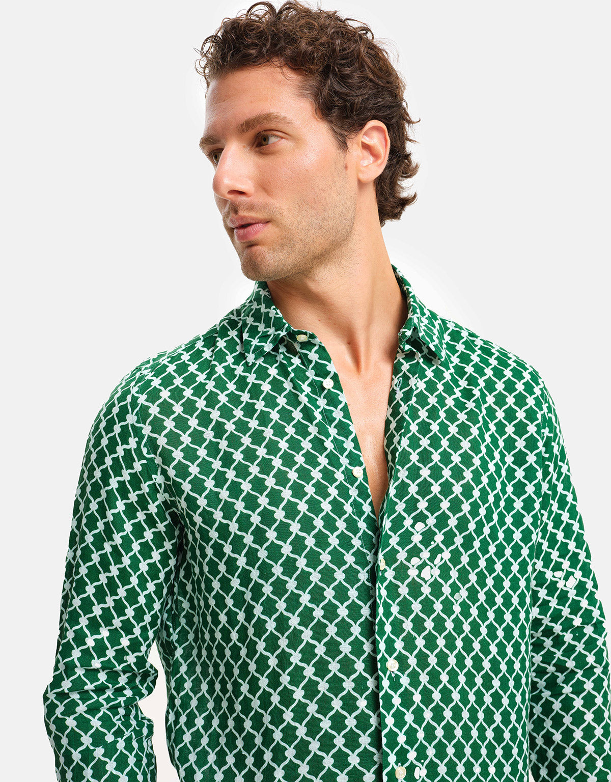 Camisa de lino Cetara