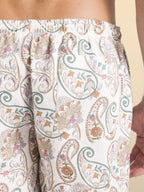 PANTABASKET DE LINHO ESTAMPADO CASABLANCA