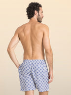 BEDRUCKTE LEINEN-PANTABASKET PANTELLERIA