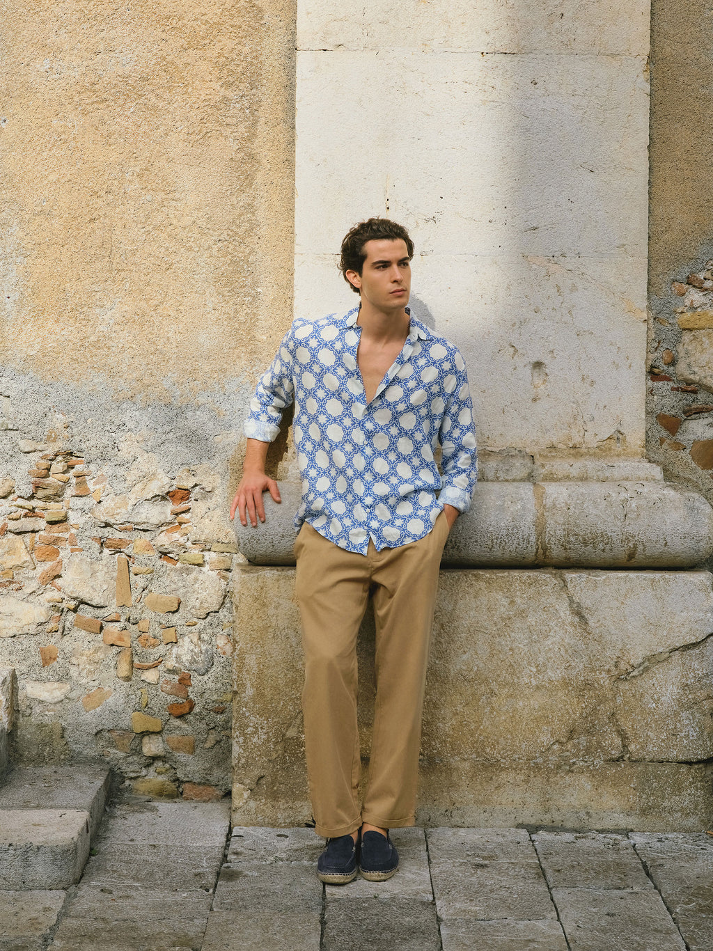 CALÇAS DE TENCEL GINOSTRA