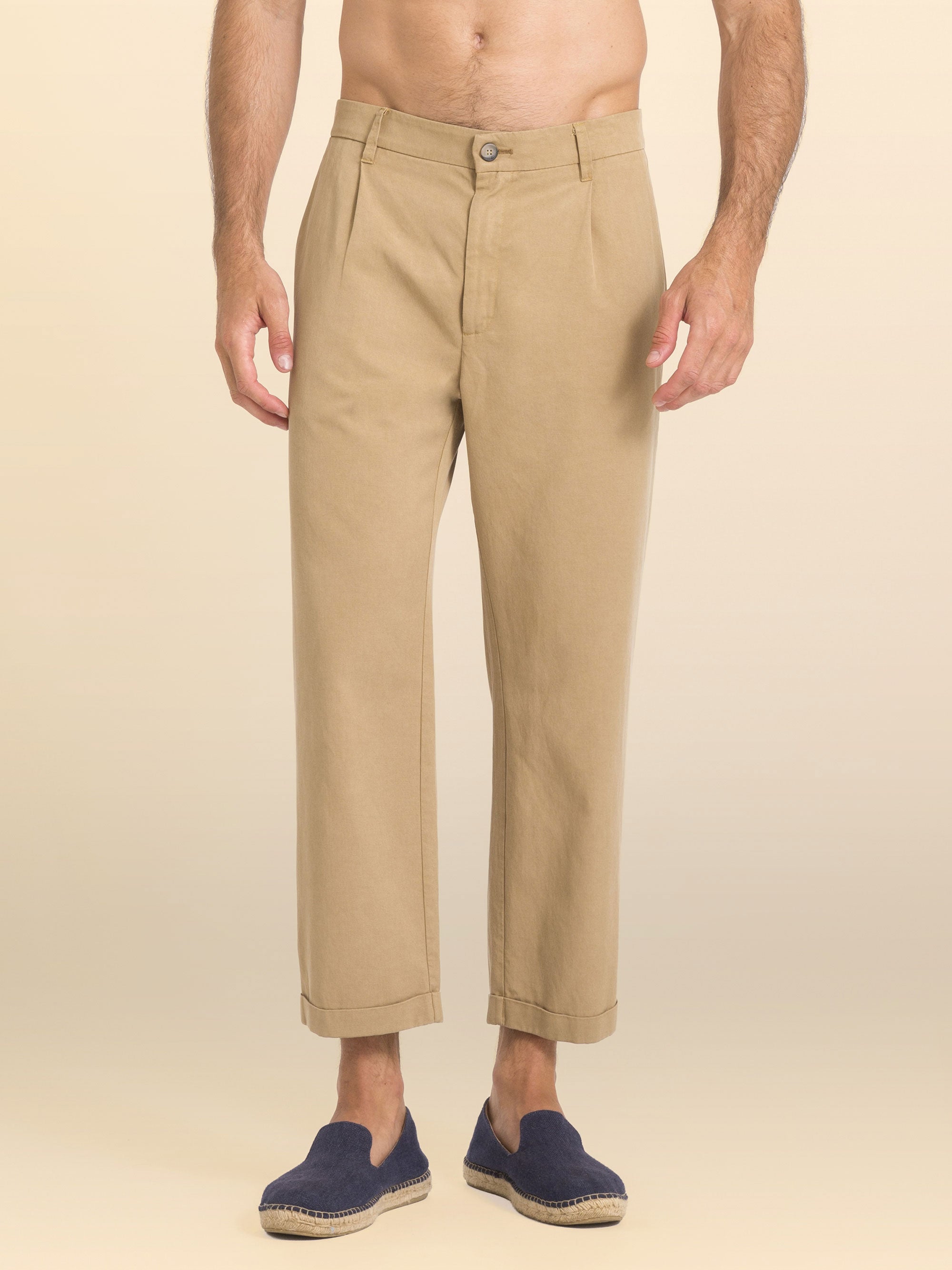 CALÇAS DE TENCEL GINOSTRA