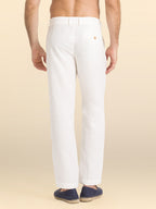 CALÇAS COM PINÇAS EM LINHO MARZAMEMI