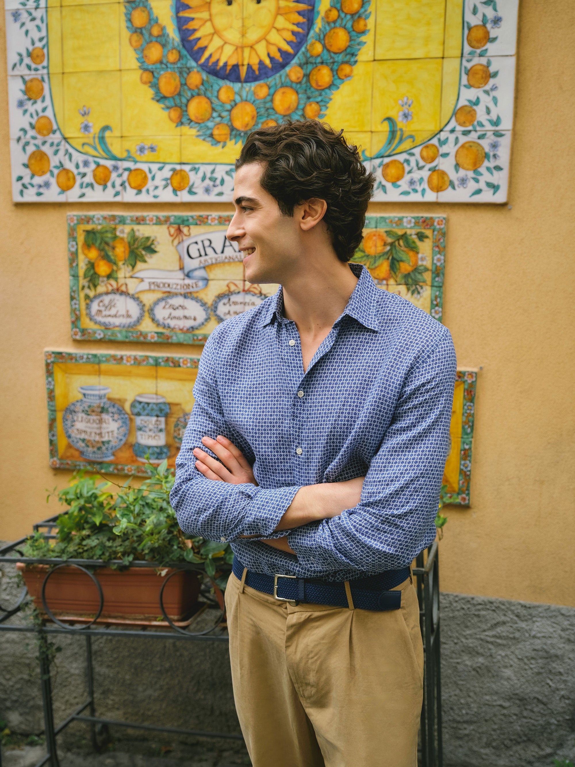 CAMISA DE LINHO CALA LUNA