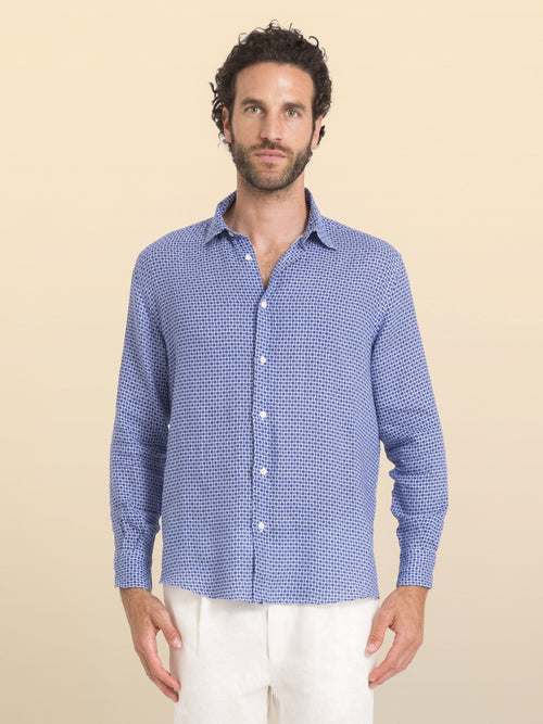 CAMISA DE LINHO CALA LUNA