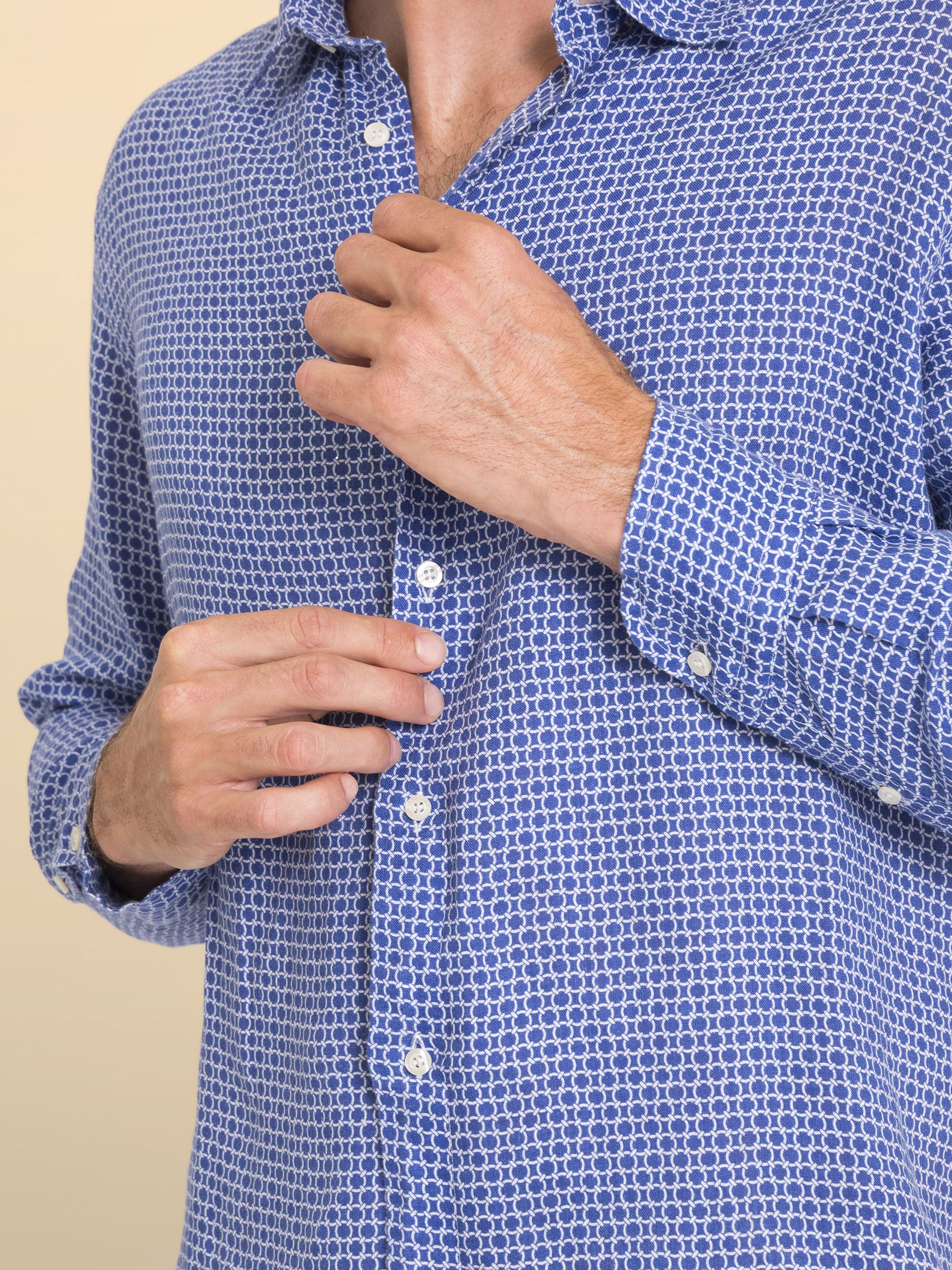 CAMISA DE LINHO CALA LUNA