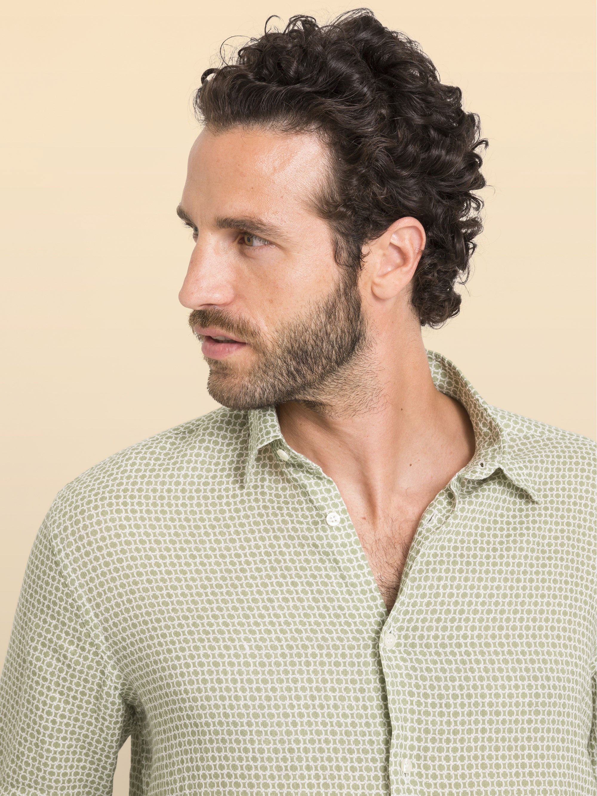 CAMISA DE LINHO CALA LUNA