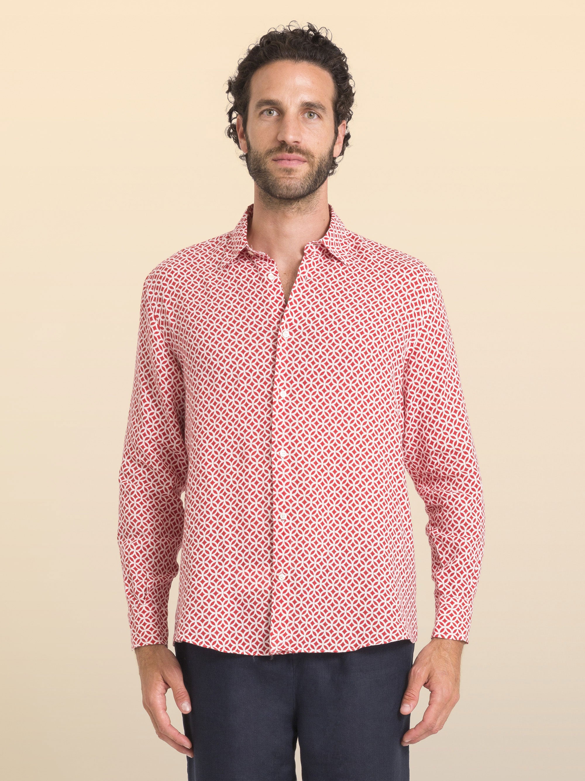 CAMISA EM LINHO LEUCA