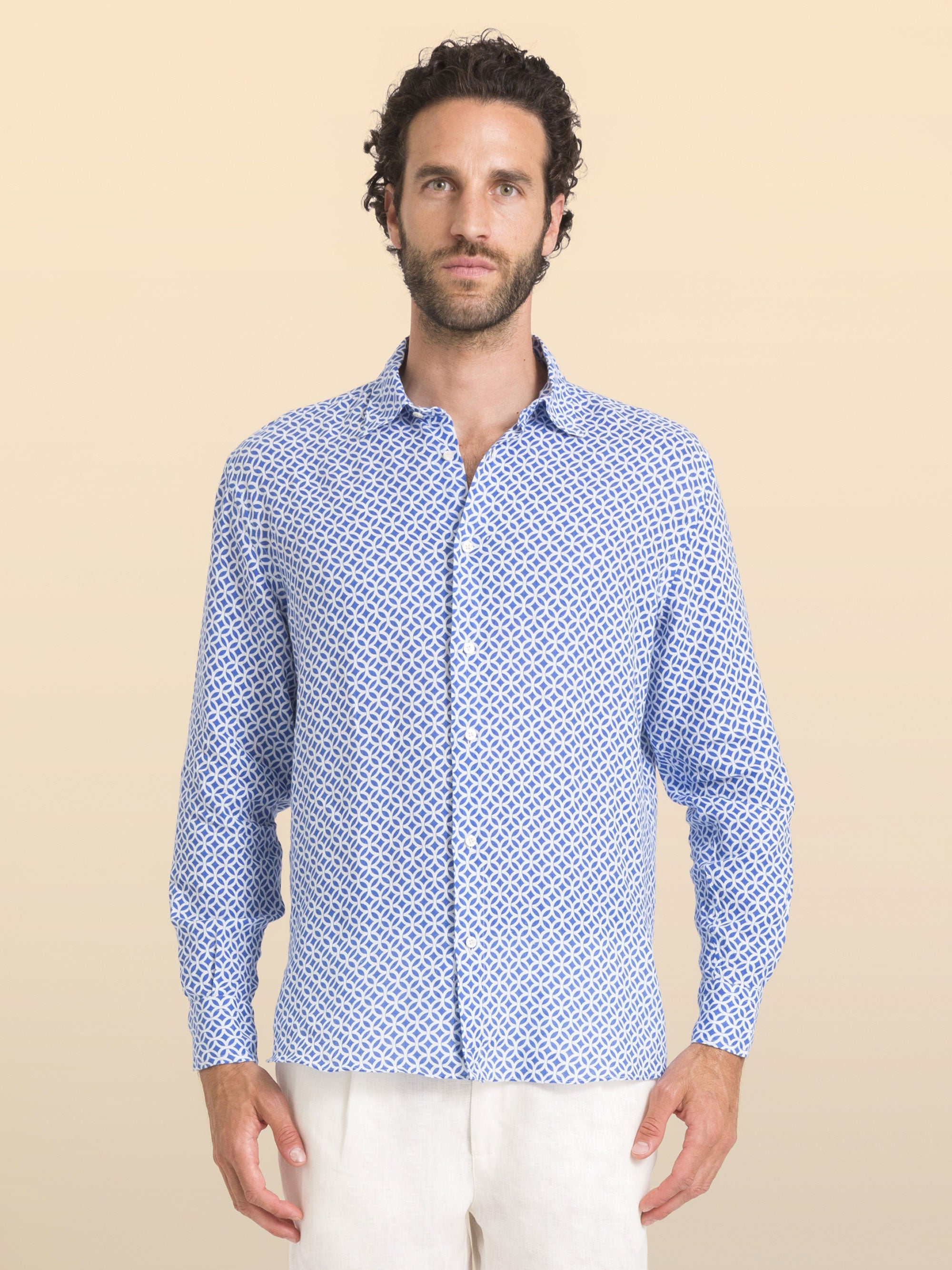 CAMISA EM LINHO LEUCA