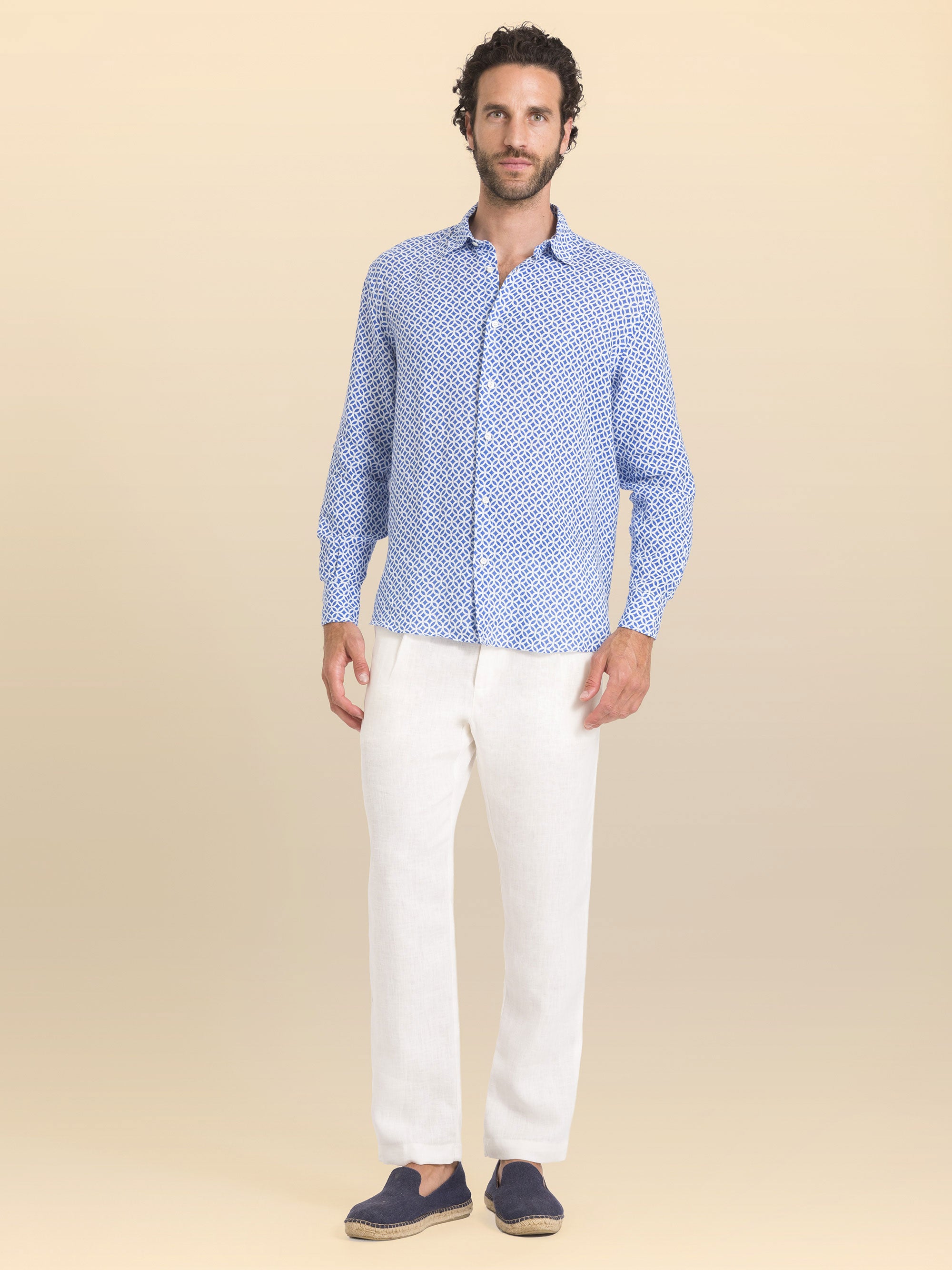 CAMISA EM LINHO LEUCA