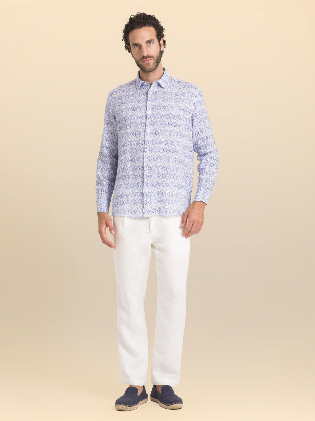 LINNEN OVERHEMD VERBANIA