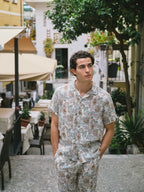 Bowlinghemd aus Leinen Casablanca