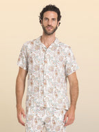 Bowlinghemd aus Leinen Casablanca