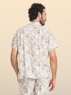 Bowlinghemd aus Leinen Casablanca