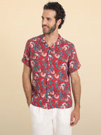 CAMISA BOWLING DE LINHO MALINDI