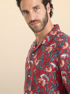 CAMISA BOWLING DE LINHO MALINDI