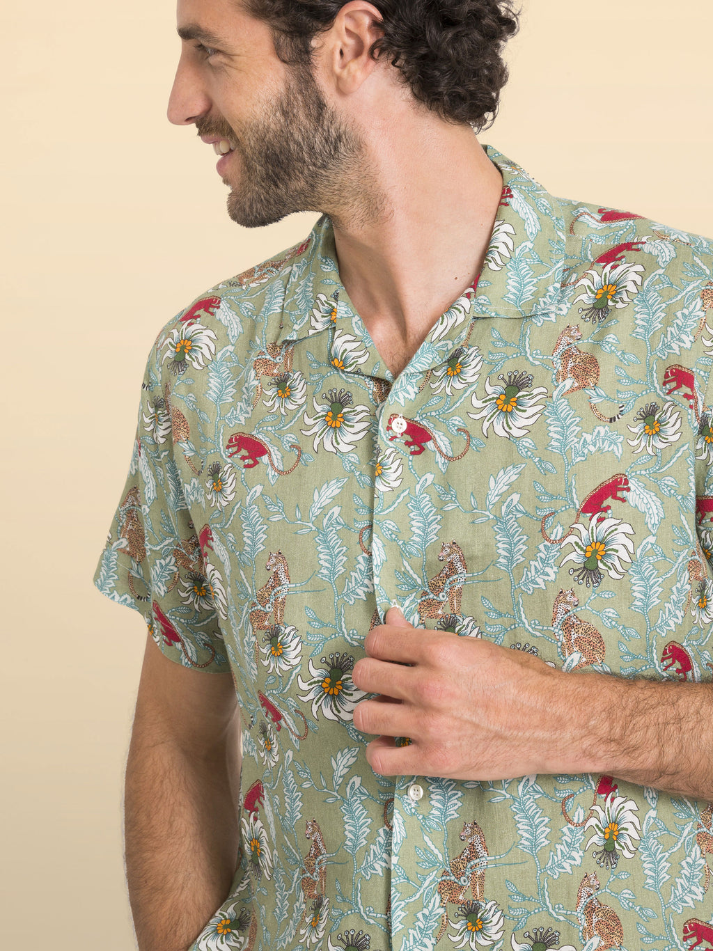 LEINEN-BOWLING-HEMD MALINDI