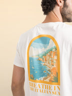 T-SHIRT "BREATHE IN THE ITALIAN SEA" MARZAMEMI