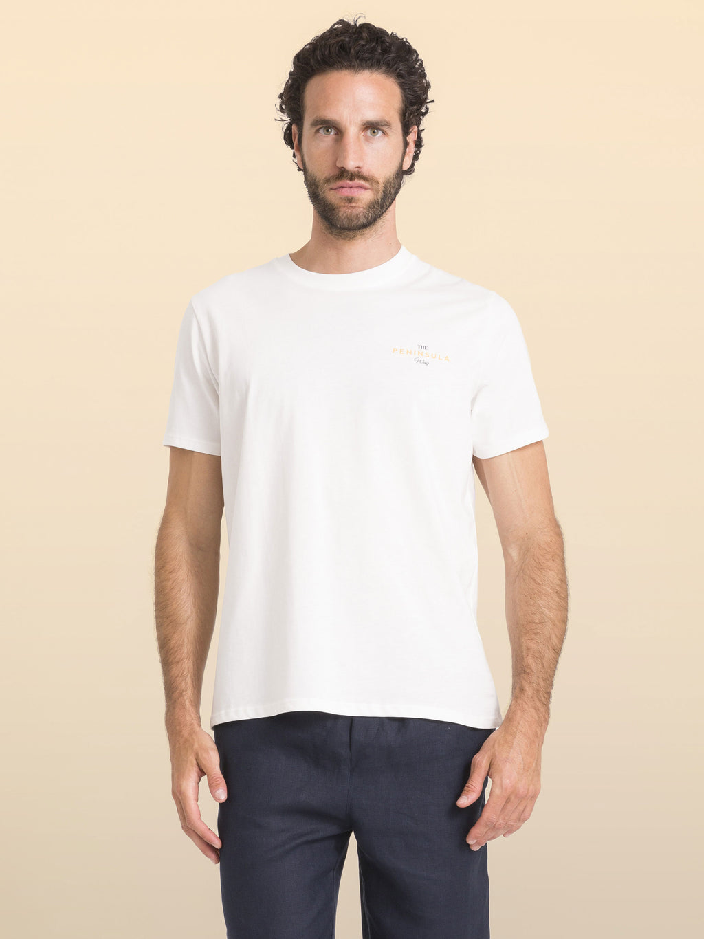 T-HERREN-TSHIRT "BREATHE IN THE ITALIAN SEA - CAPRI" MARZAMEMI