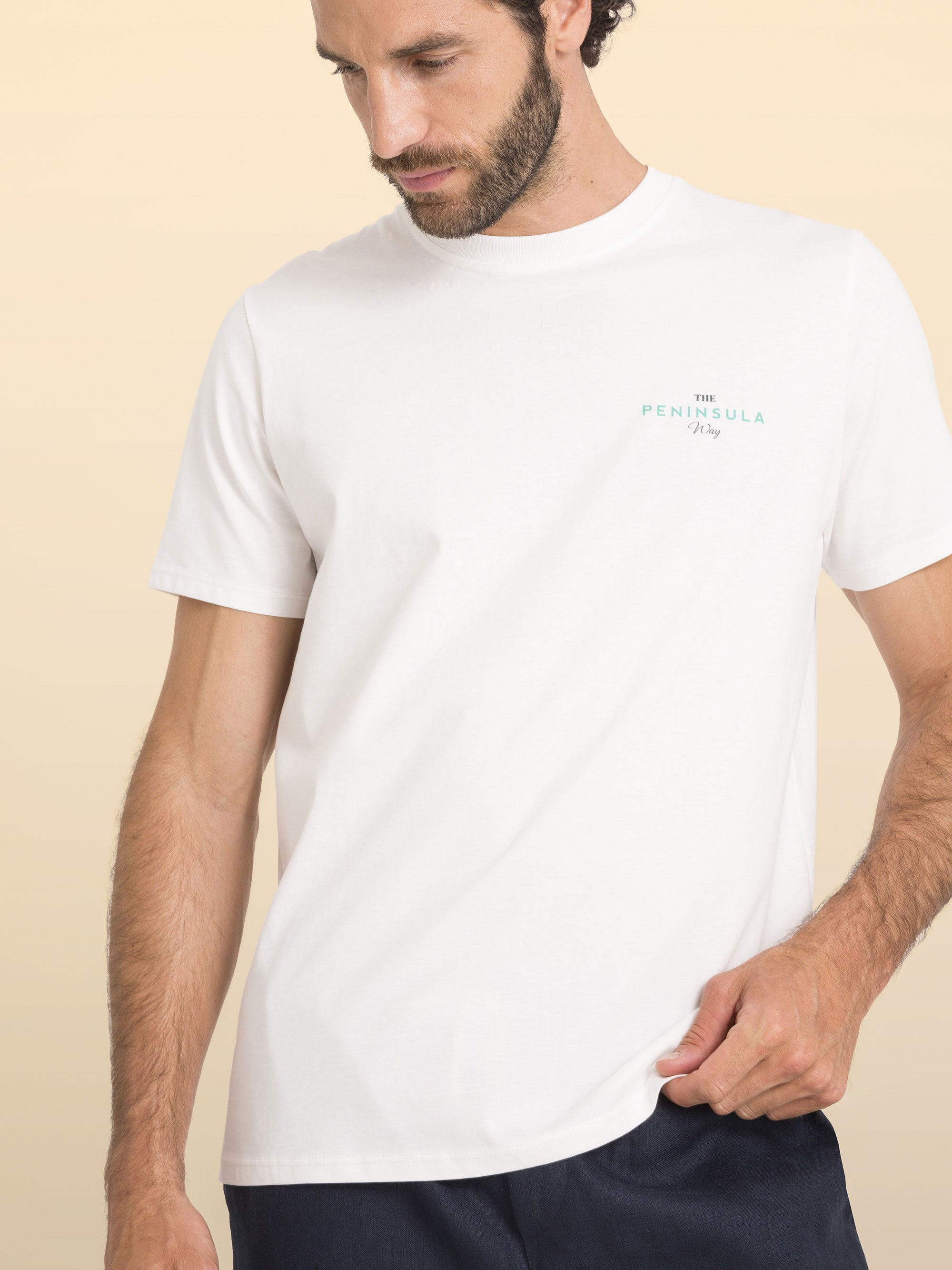 T-SHIRT "BREATHE IN THE ITALIAN SEA - SPIAGGIA" MARZAMEMI