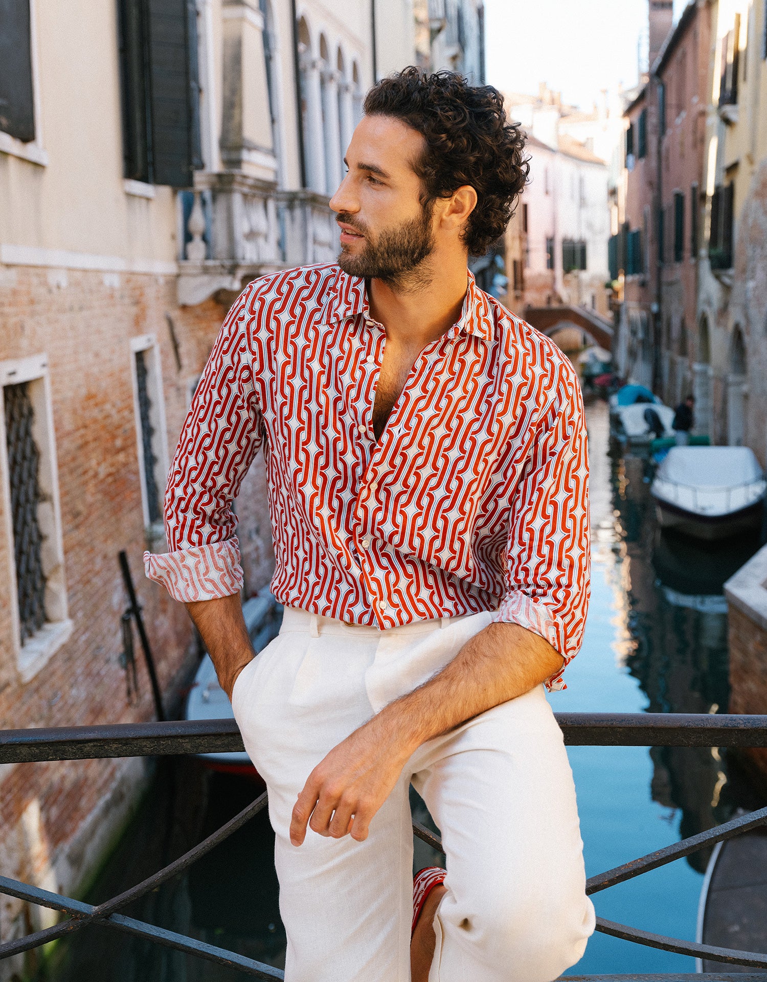 Canal Grande Linen Shirt - ViBi Venezia